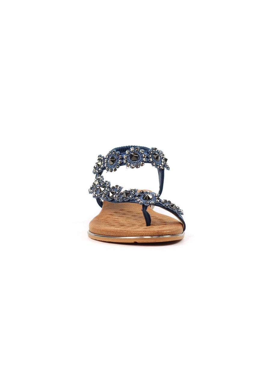 Lunar Blue Charlotte II Sandal
