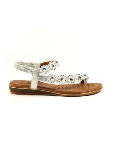 Lunar Silver Charlotte II Sandal