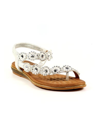 Lunar Silver Charlotte II Sandal