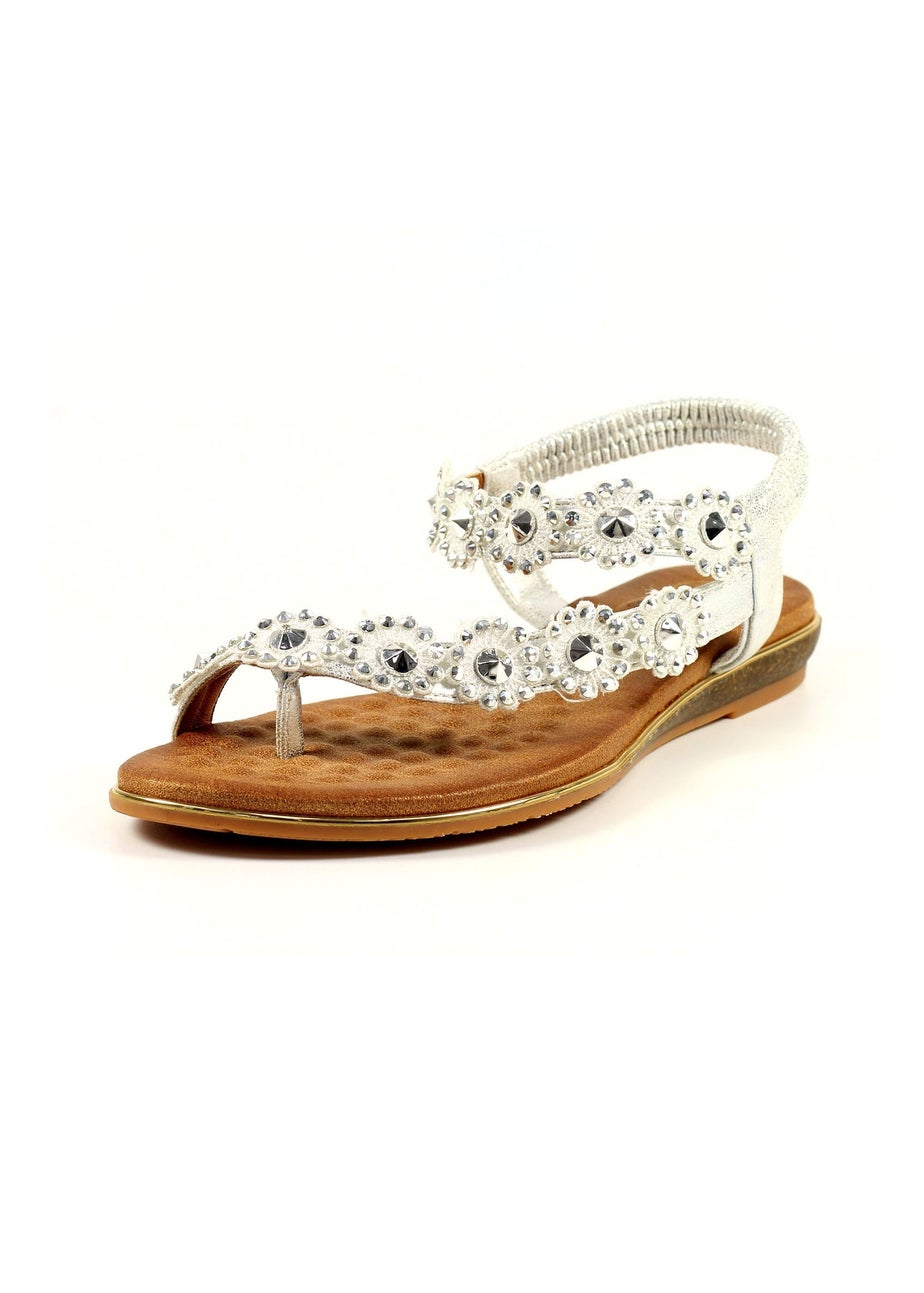 Lunar Silver Charlotte II Sandal
