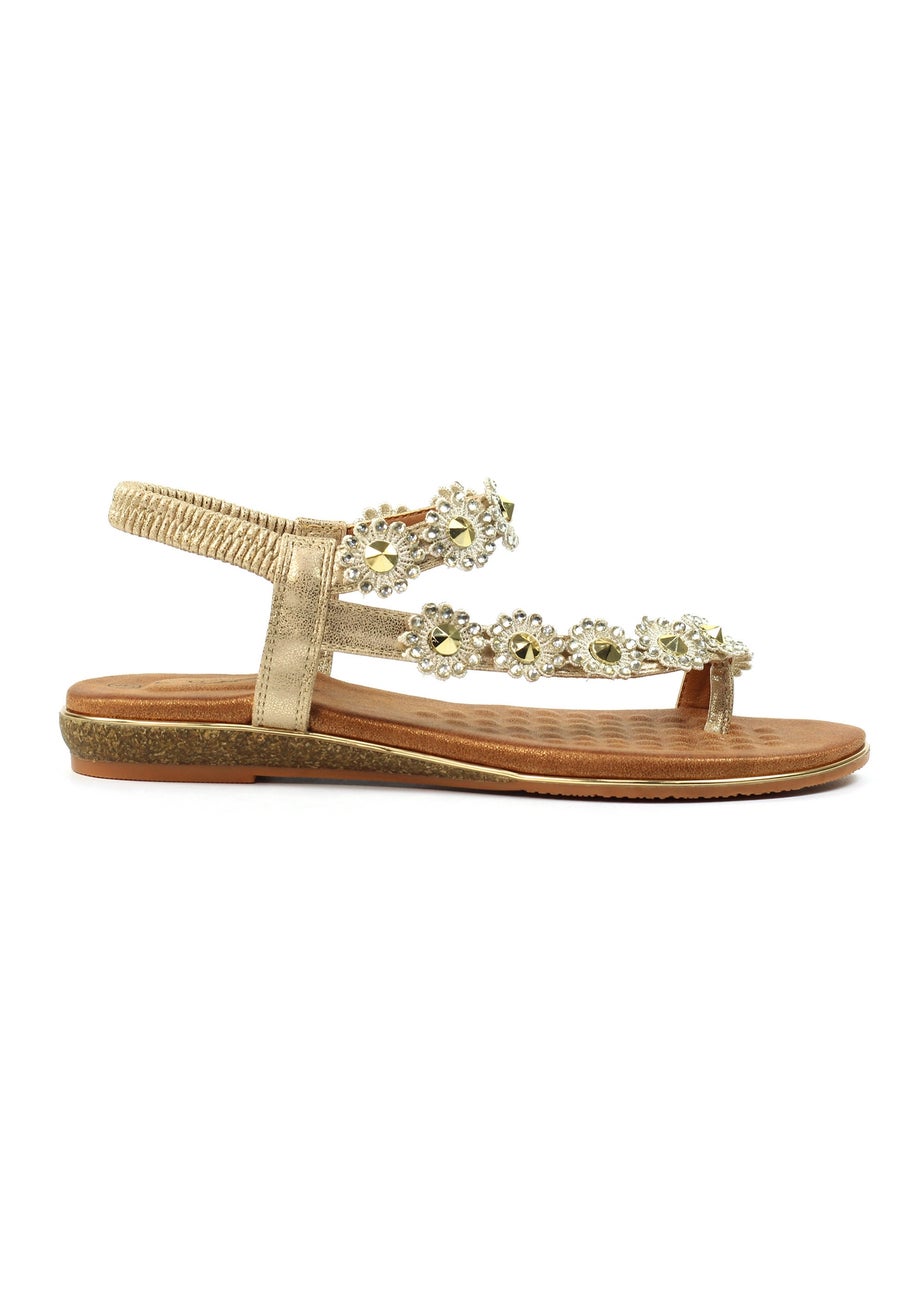 Lunar Gold Charlotte II Sandal