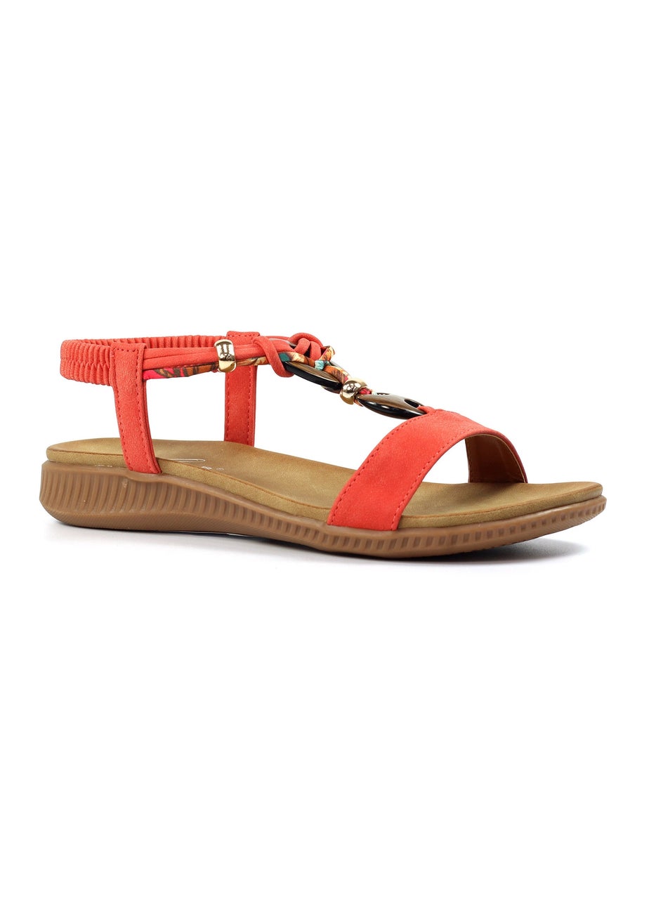 Lunar Orange Brava Sandal