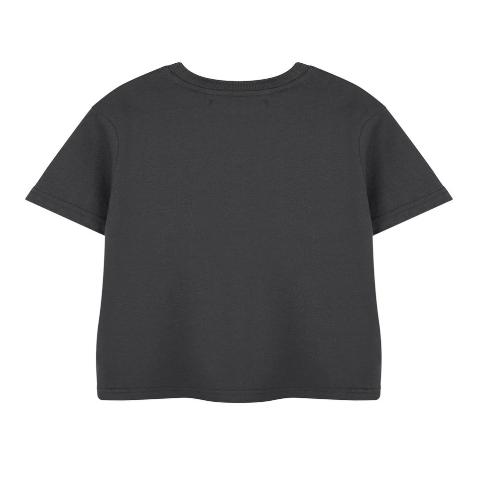 Minecraft Kids Grey Build Create Explore T-Shirt (3-14 Years)
