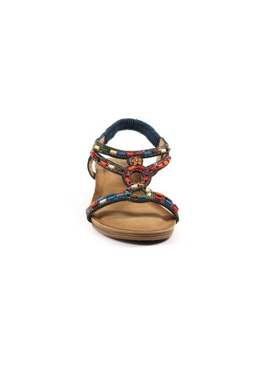 Lunar Blue Epsom Sandal