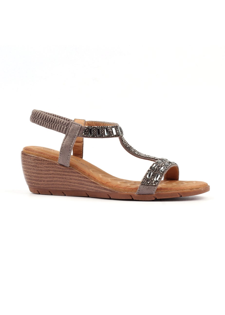 Lunar Pewter Macie Sandal