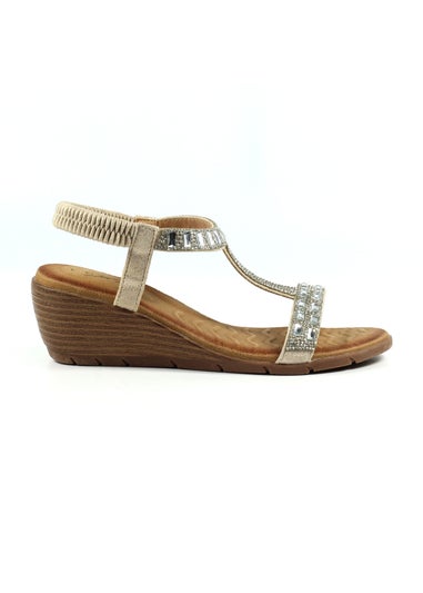 Lunar Silver Macie Sandal