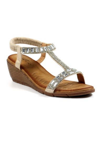 Lunar Silver Macie Sandal