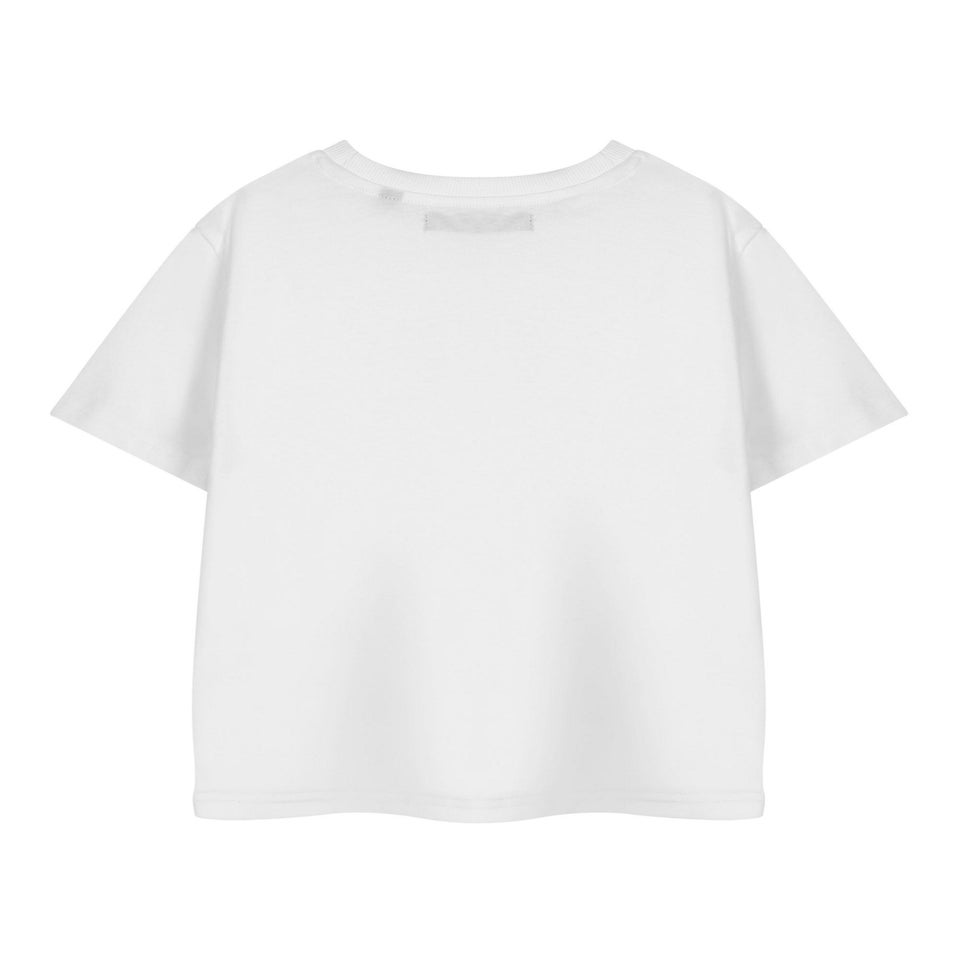 Hello Kitty Kuromi Heart Kids White T-Shirt (3-14 Years)