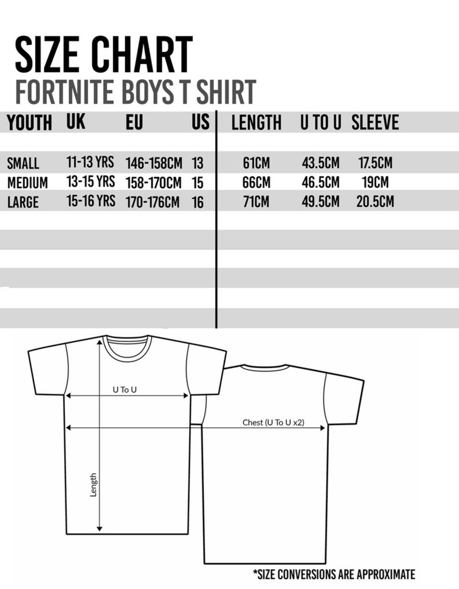 Fortnite Kids Colour Block Logo White T-Shirt (11-16 Yrs)