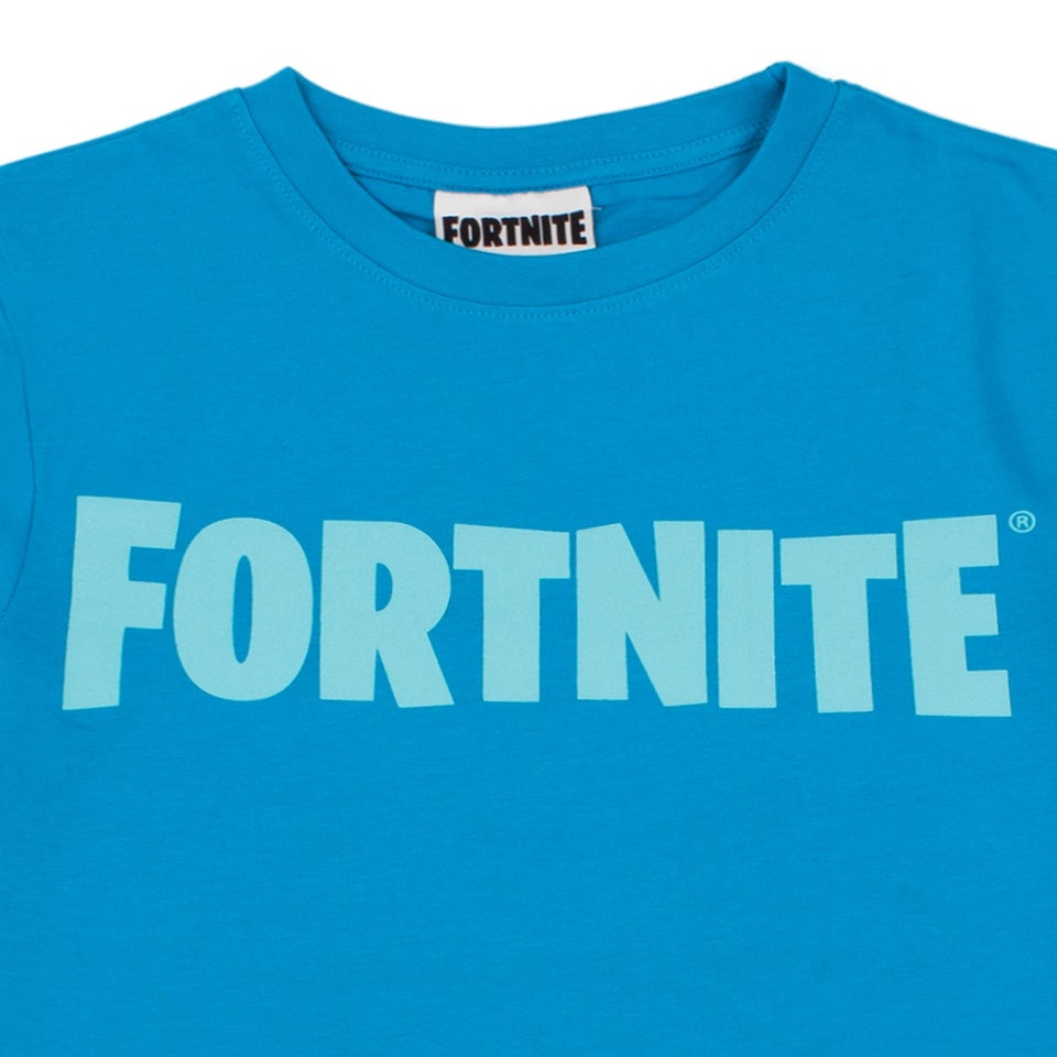 Fortnite Kids Logo Blue T-Shirt