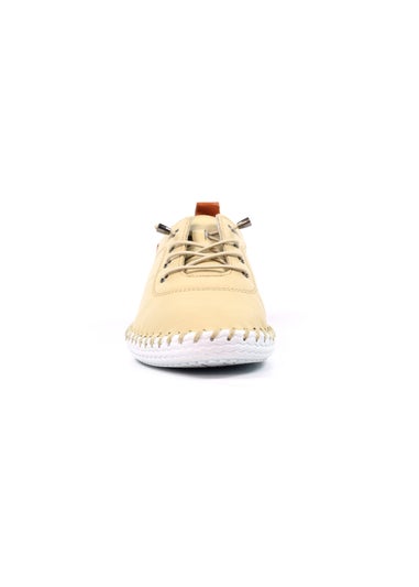 Lunar Beige St Ives Plimsoll