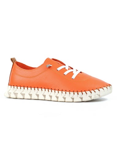Lunar Orange St Austell Plimsoll