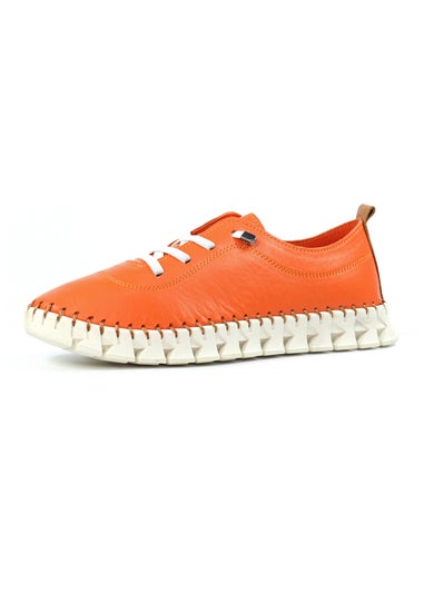 Lunar Orange St Austell Plimsoll
