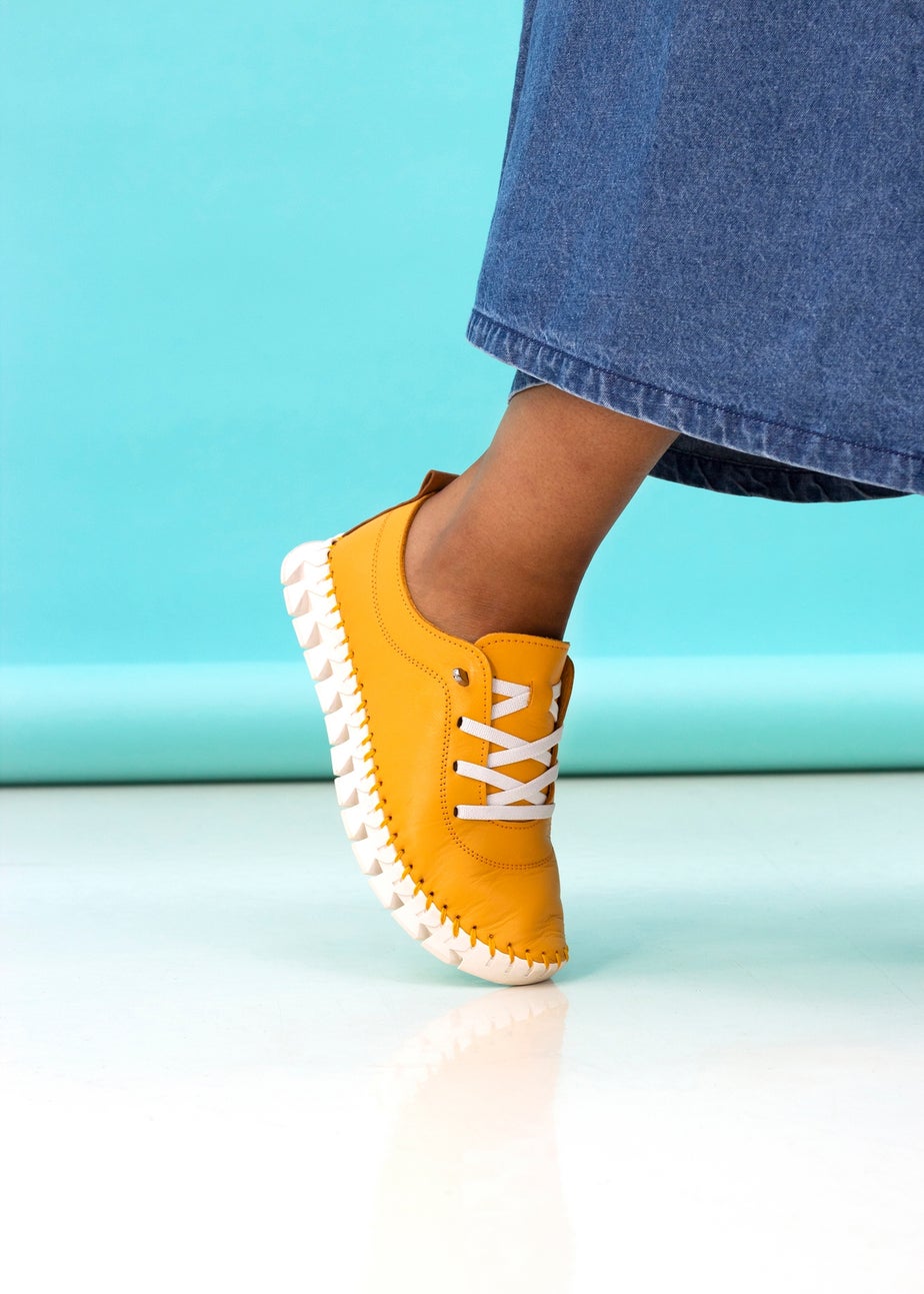 Lunar Yellow St Austell Plimsoll