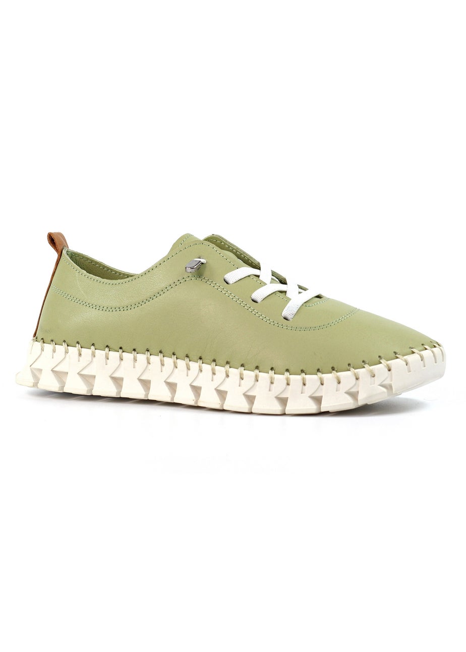 Lunar Khaki St Austell Plimsoll