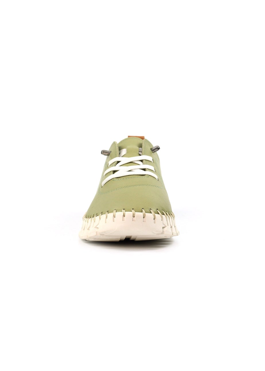 Lunar Khaki St Austell Plimsoll