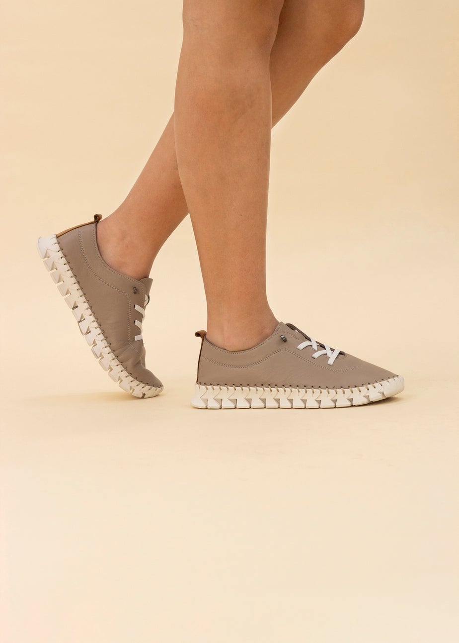 Lunar Taupe St Austell Plimsoll