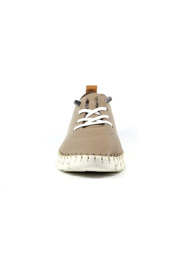 Lunar Taupe St Austell Plimsoll
