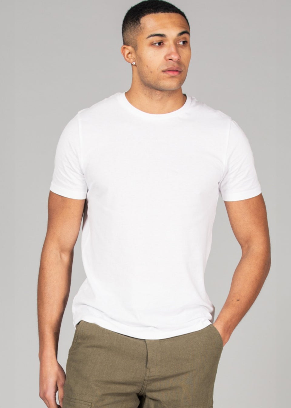 Tokyo Laundry White Cotton Short Sleeve T-Shirts 5-Pack