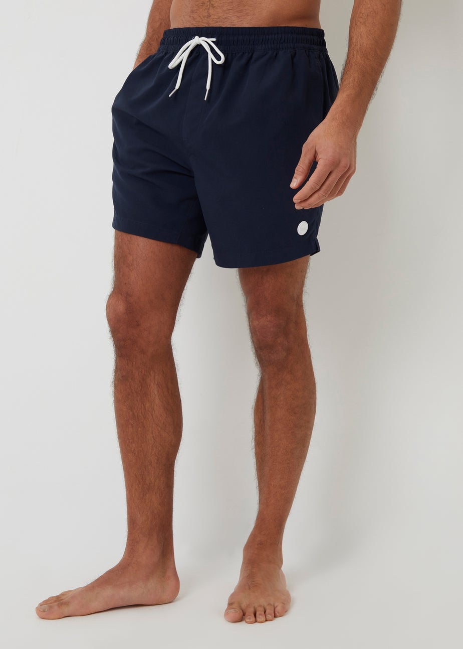 Threadbare Navy 2 Pack Mixed Swim Shorts