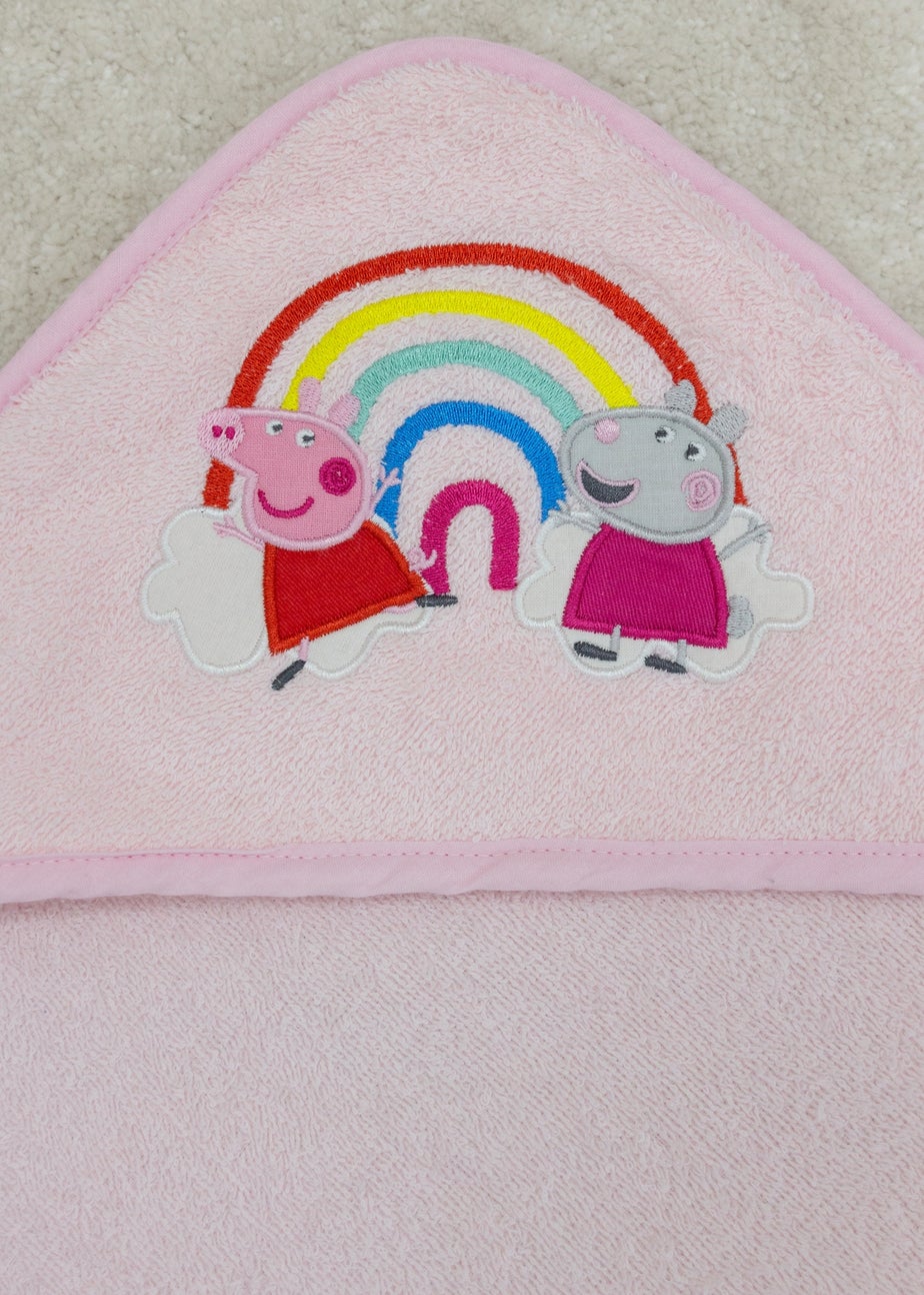 Peppa Pig Pink Lullabies Infant  Hooded Towel