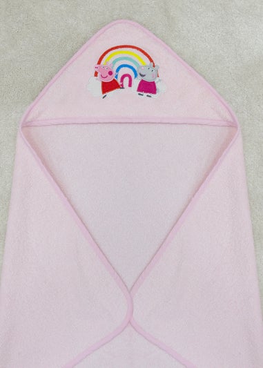 Peppa Pig Pink Lullabies Infant  Hooded Towel