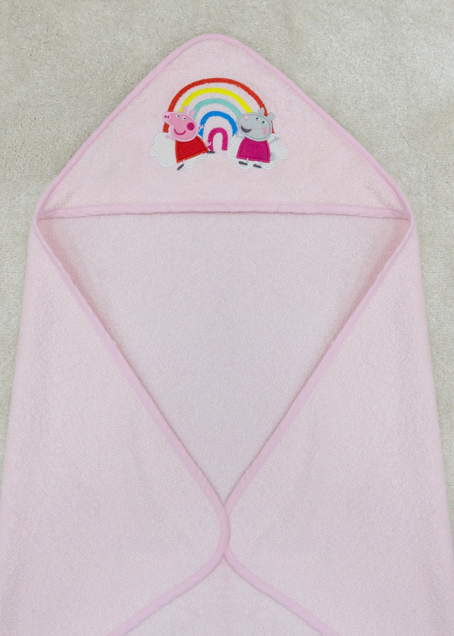 Peppa Pig Pink Lullabies Infant  Hooded Towel