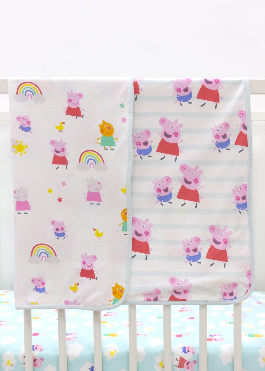Peppa Pig Pink Lullabies Jersey Blanket