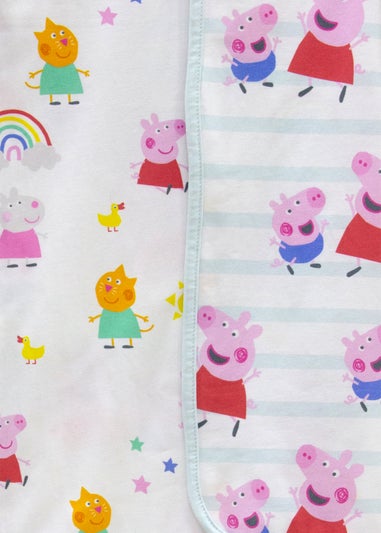 Peppa Pig Pink Lullabies Jersey Blanket