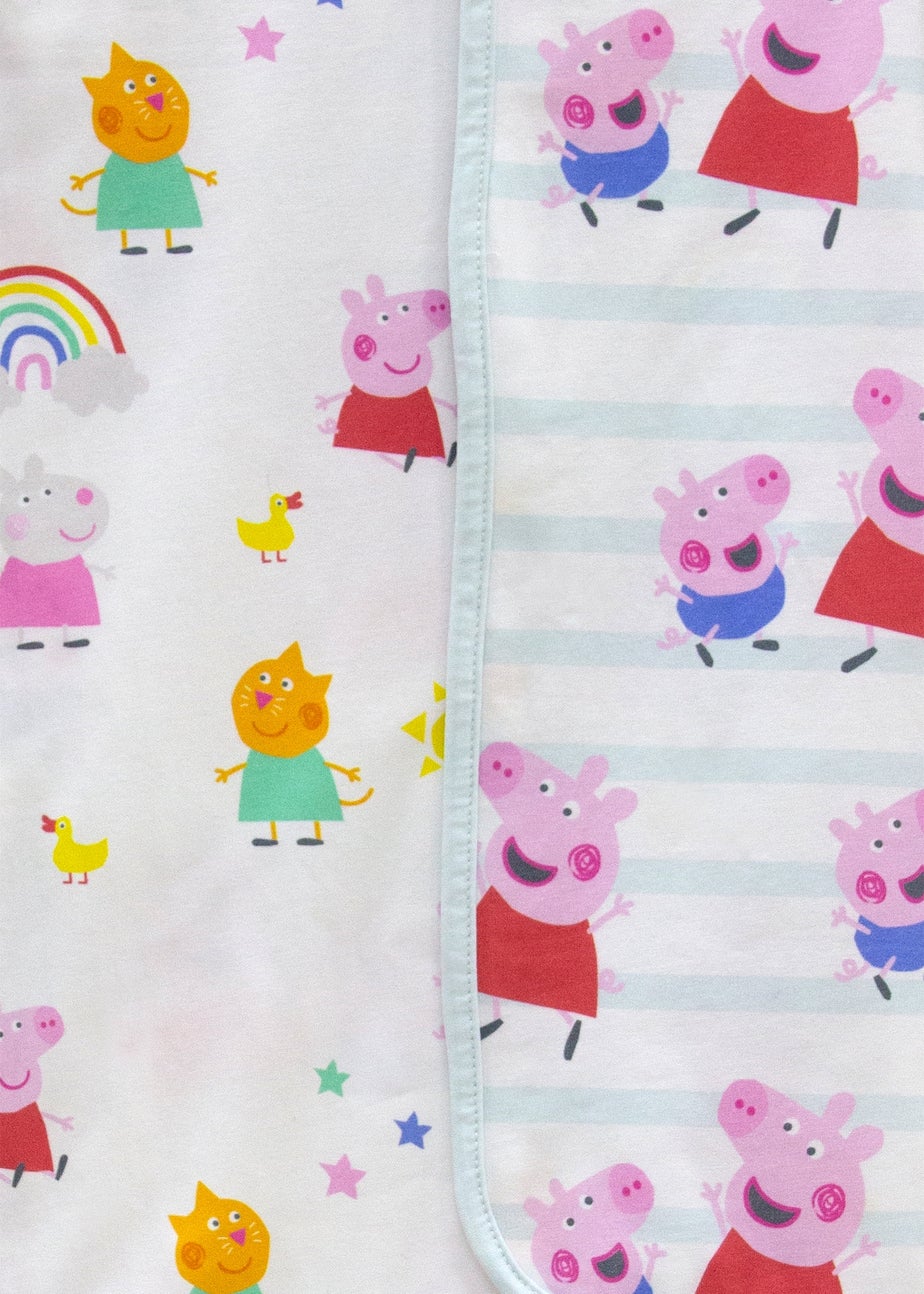 Peppa Pig Pink Lullabies Jersey Blanket