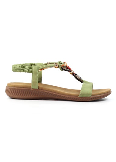 Lunar Khaki Brava Sandal