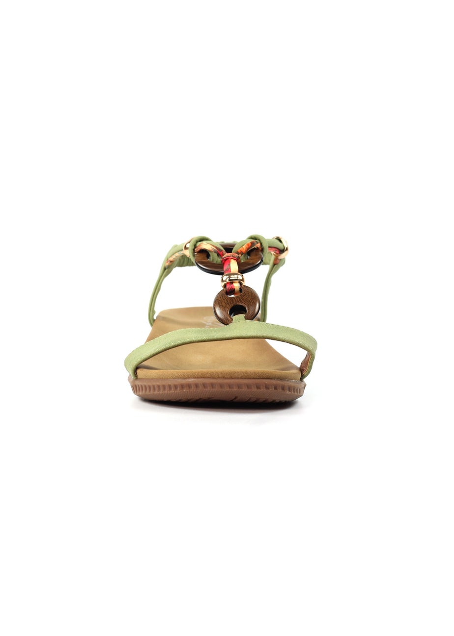 Lunar Khaki Brava Sandal