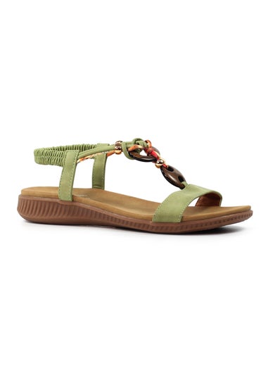 Lunar Khaki Brava Sandal