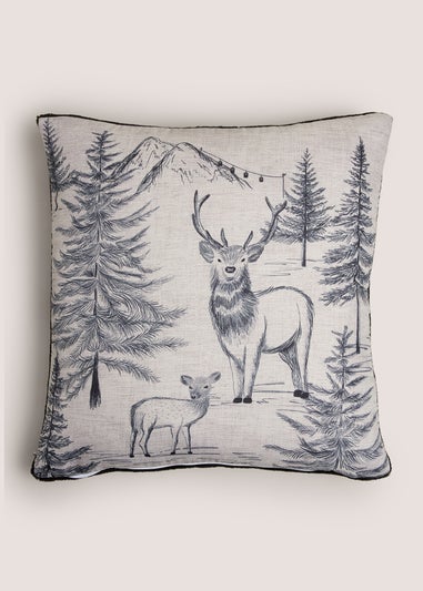 Cream Stag Cushion