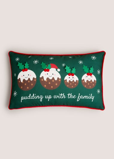 Green Friends Pudding Cushion