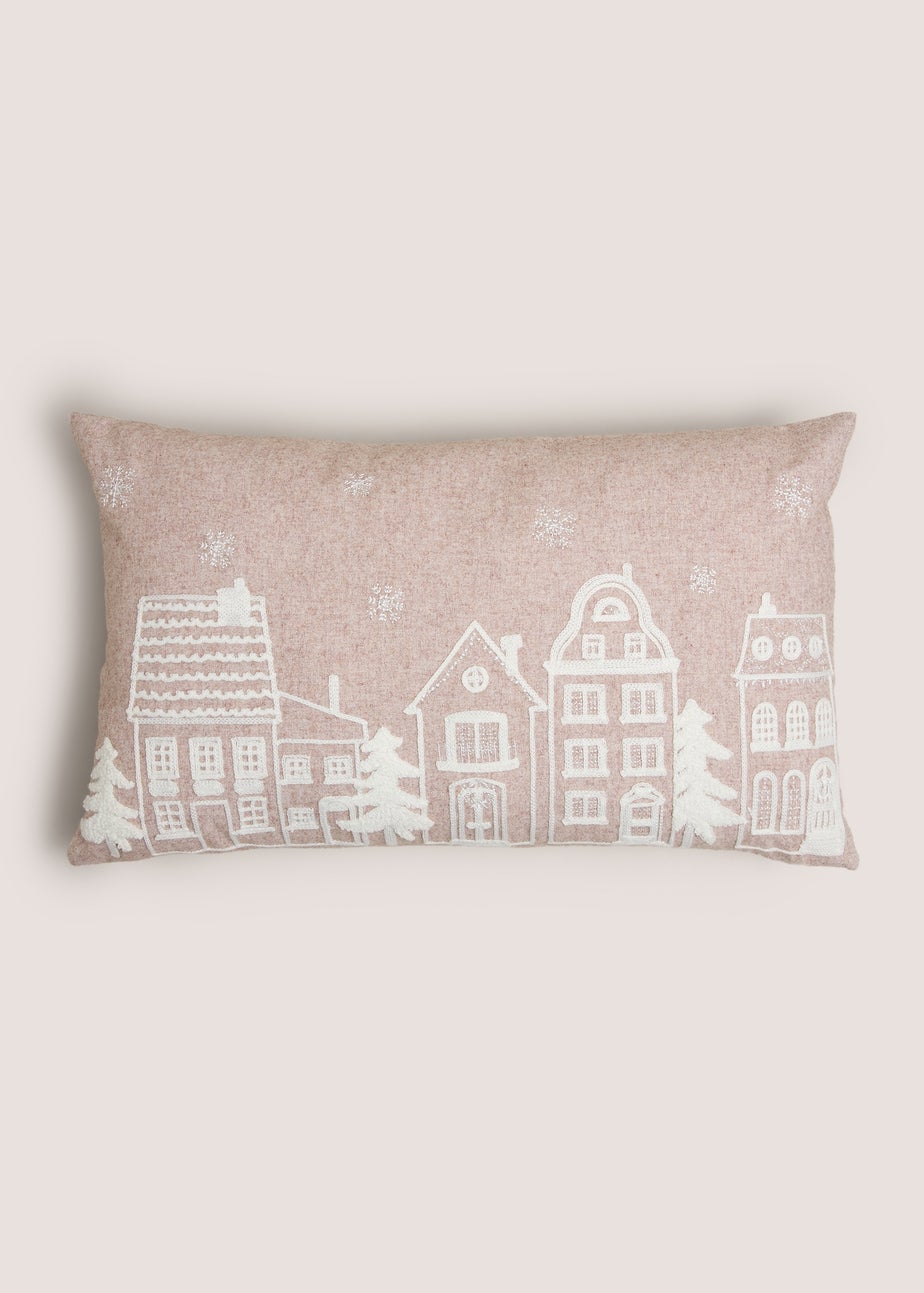 Winter Houses Cushion