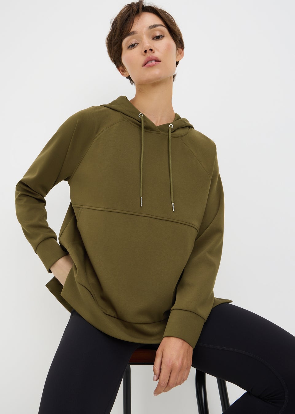 Khaki Sand Wash Hoodie