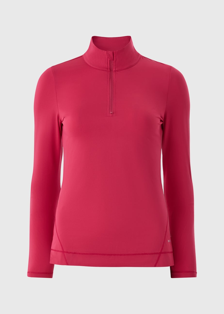 Souluxe Raspberry Half Zip