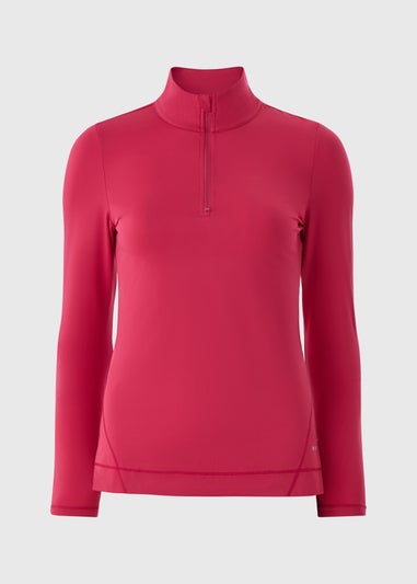Souluxe Raspberry Half Zip
