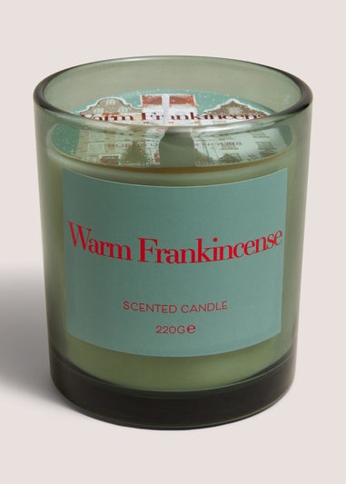 Green Warm Frankincense Candle