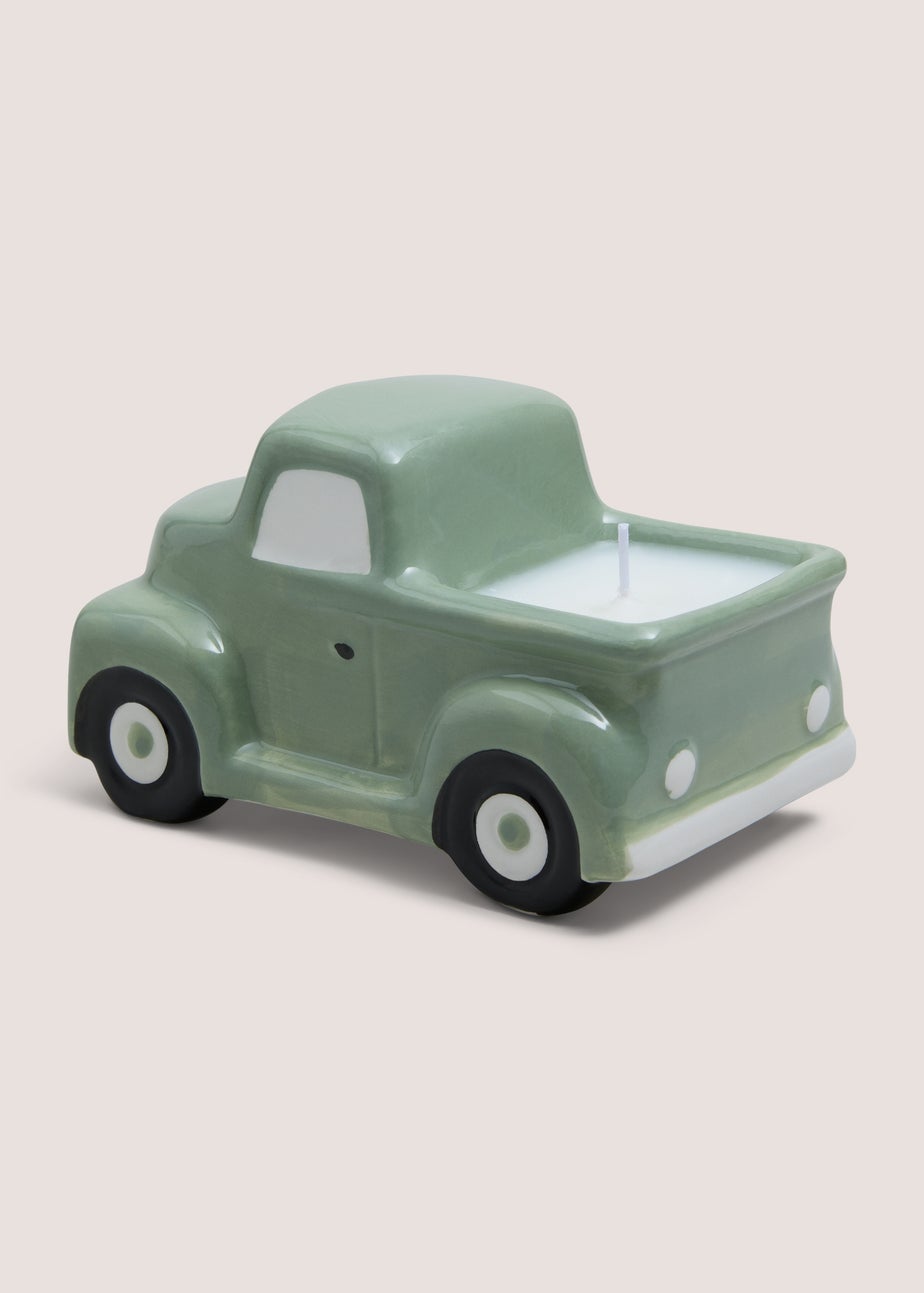 Green Car Candle