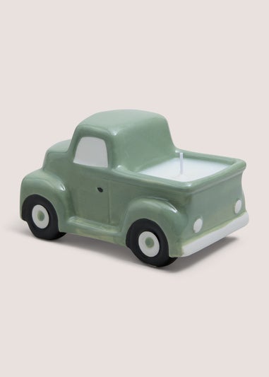 Green Car Candle