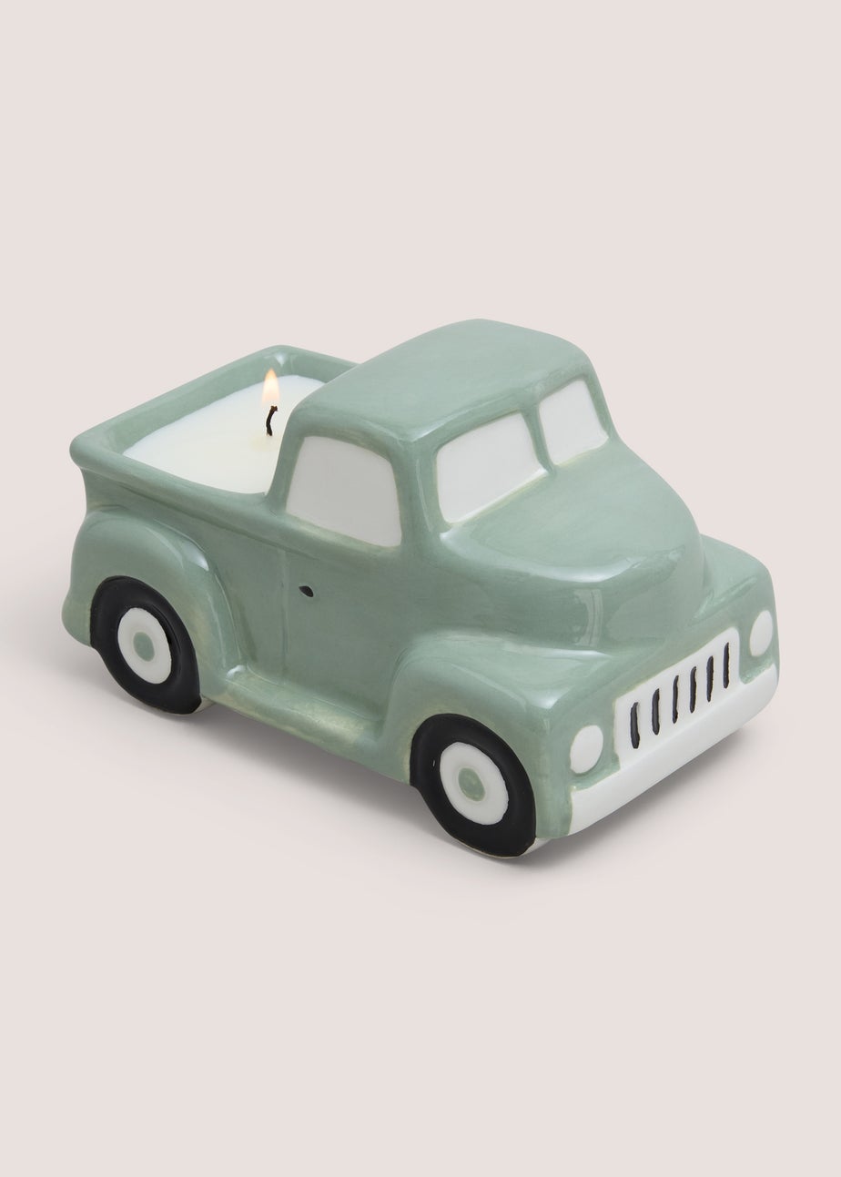 Green Car Candle