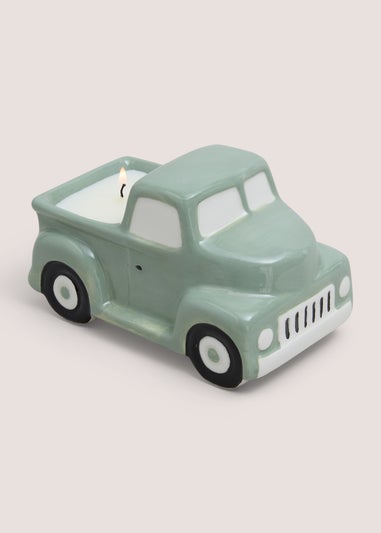Green Car Candle