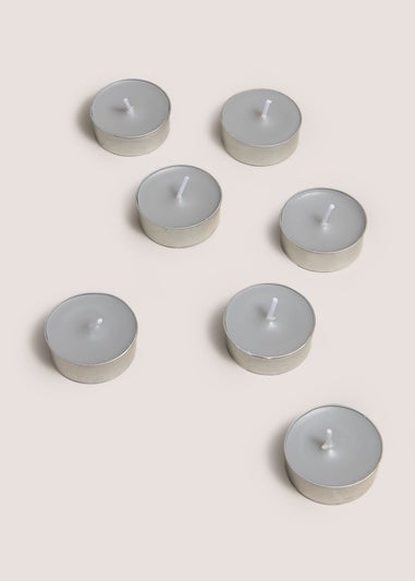 24 Pack White Christmas Snowdrops Tealights