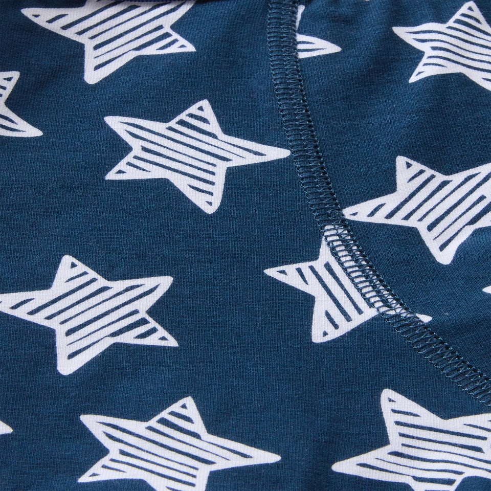 5 Pack Boys Navy Star Trunks (2-11yrs)