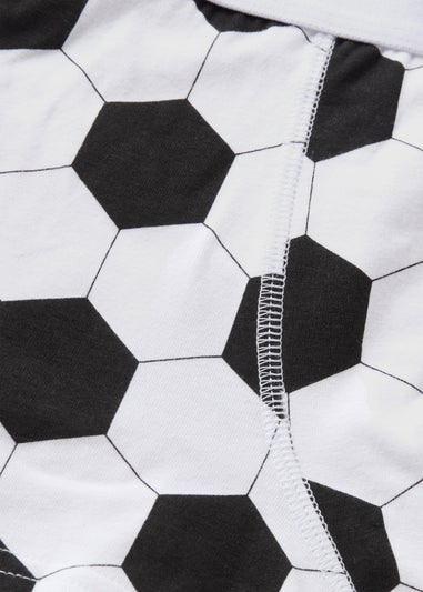 5 Pack Boys Red Football Trunks (2-14yrs)