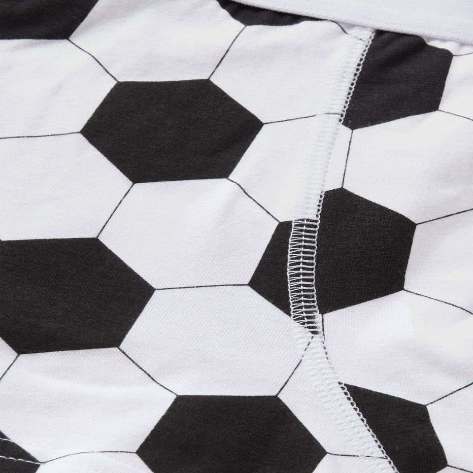 5 Pack Boys Red Football Trunks (2-14yrs)