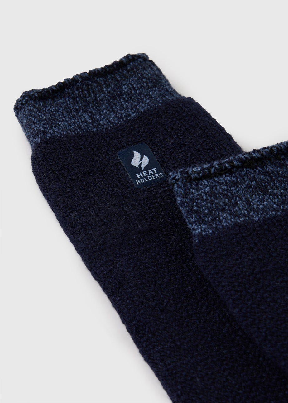 Heat Holders Navy Socks