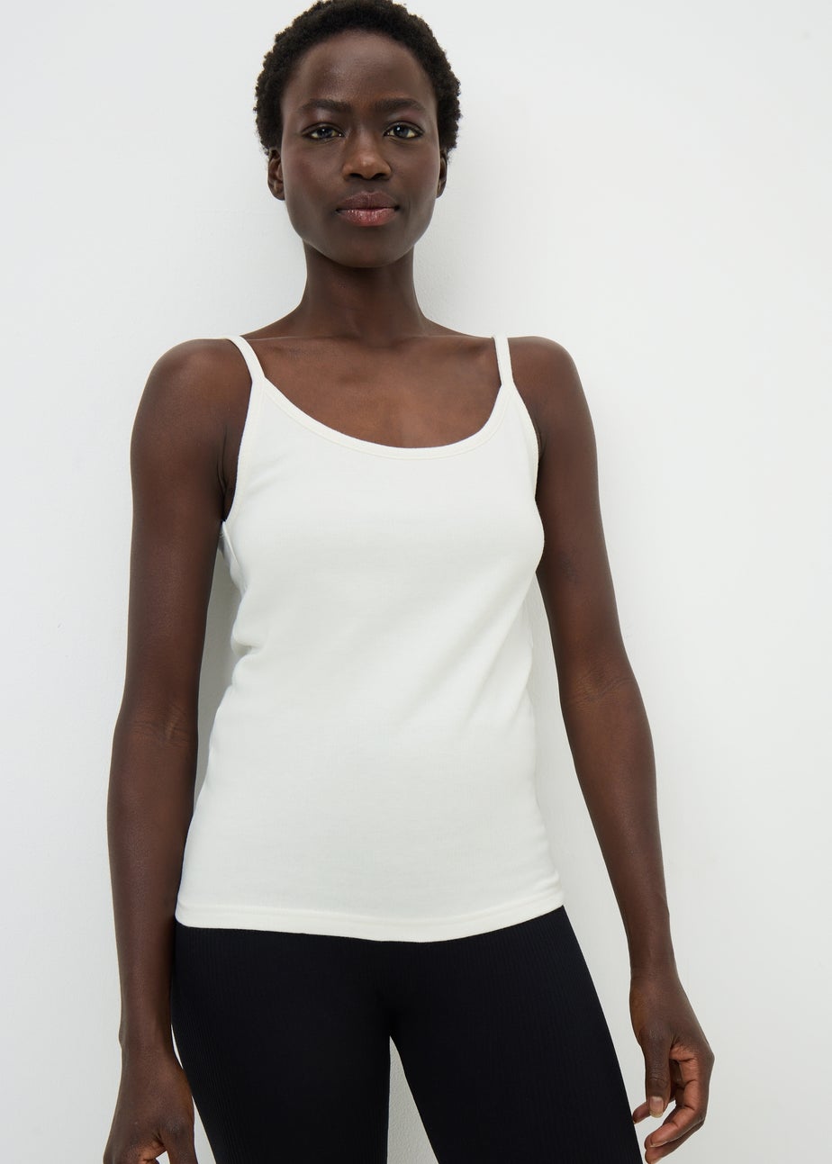 Cream Medium Warmth Thermal Base Layer Vest